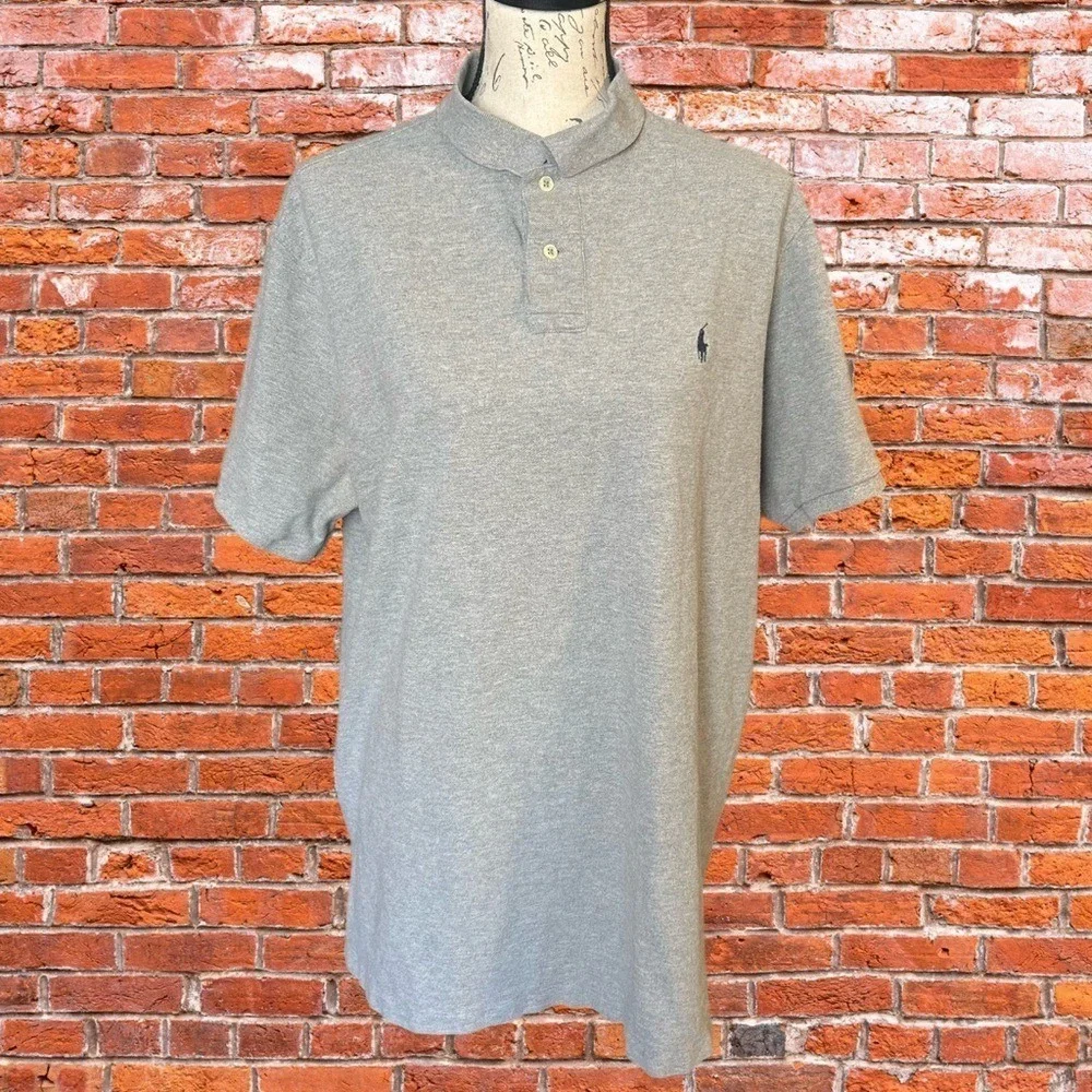 Polo Ralph Lauren‎ Gray Polo Shirt Size XL